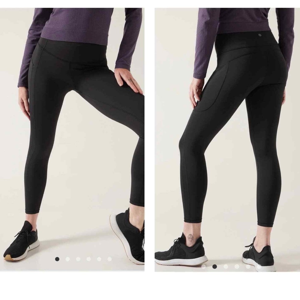Athleta Ultimate Stash Pocket 7/8 Tight Black